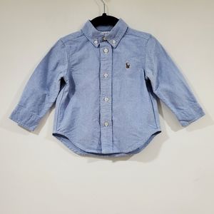Ralph Lauren Button Down Shirt Infant's Size 12M
